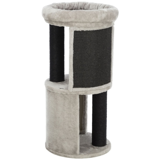 Trixie Cat Tower Giorgia ansamblu de zgariat pentru pisici gri 38 x 82 cm